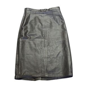 Leather Skirt
